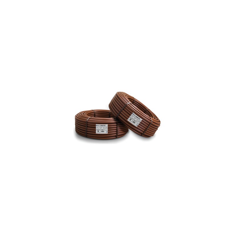 K-RAIN 16MM 2.3L PC AS, 100M Drip Line Coil with 50cm Spacing - Brown